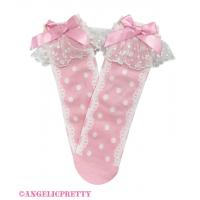 ANGELICPRETTYSweet Dotクルー丈ソックス