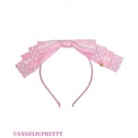 ANGELICPRETTYSweet DotリボンMichelleカチューシャ